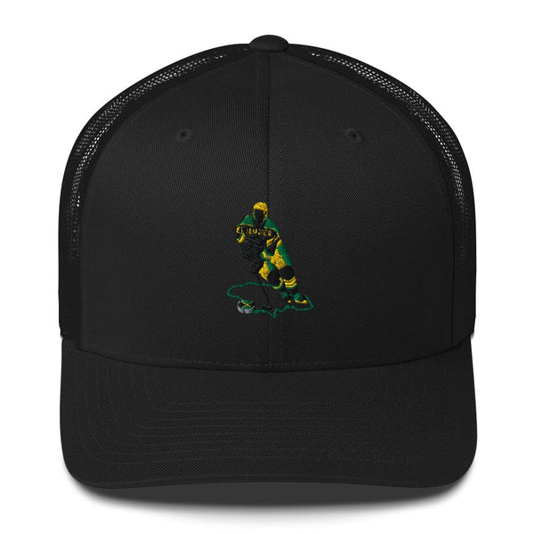 JAMAICAN OLYMPIC ICE HOCKEY FEDERATION 18663712 Trucker Cap-1