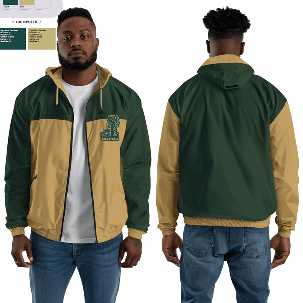 Windbreaker, Saint Edward High School Volleyball, Women's Volleyball, Teamtime, Team time, sublimation, custom sports apparel, team uniforms, spirit wear, spiritwear, sports uniforms, custom shirts, team store, custom team store, fundraiser sports, apparel fundraiser