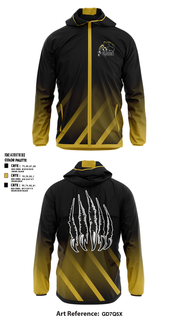 Windbreaker, Wright Panthers, Track & Field, Teamtime, Team time, sublimation, custom sports apparel, team uniforms, spirit wear, spiritwear, sports uniforms, custom shirts, team store, custom team store, fundraiser sports, apparel fundraiser