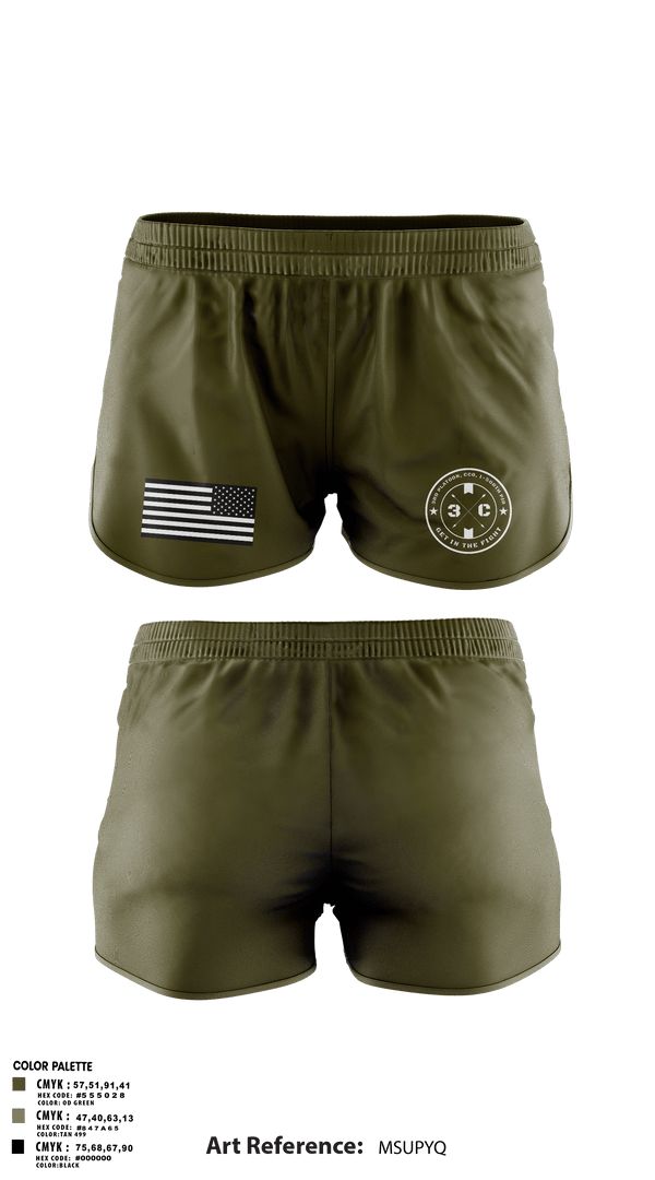 Ranger Panties, 3rd Platoon, CCo, 1-508th PIR, , Teamtime, Team time, sublimation, custom sports apparel, team uniforms, spirit wear, spiritwear, sports uniforms, custom shirts, team store, custom team store, fundraiser sports, apparel fundraiser