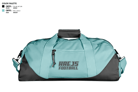 Duffle Bag, Haejs, Football, Teamtime, Team time, sublimation, custom sports apparel, team uniforms, spirit wear, spiritwear, sports uniforms, custom shirts, team store, custom team store, fundraiser sports, apparel fundraiser