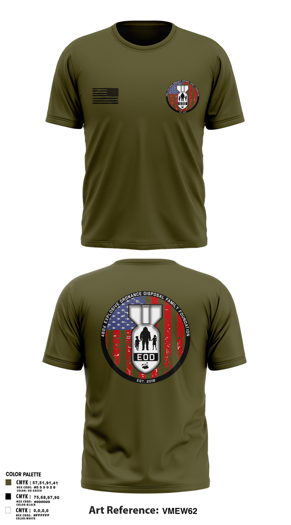 Short Sleeve Performance Shirt, 482nd EOD, Air Force, Teamtime, Team time, sublimation, custom sports apparel, team uniforms, spirit wear, spiritwear, sports uniforms, custom shirts, team store, custom team store, fundraiser sports, apparel fundraiser