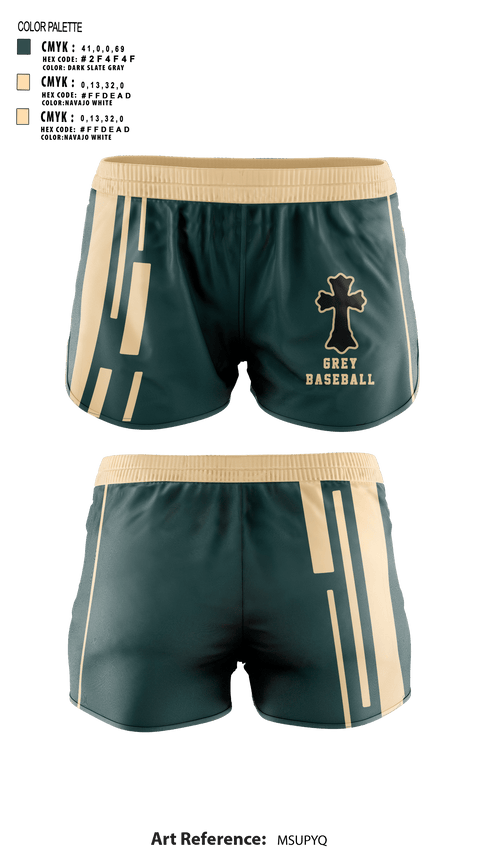 Women's Shorts, grey, Baseball, Teamtime, Team time, sublimation, custom sports apparel, team uniforms, spirit wear, spiritwear, sports uniforms, custom shirts, team store, custom team store, fundraiser sports, apparel fundraiser