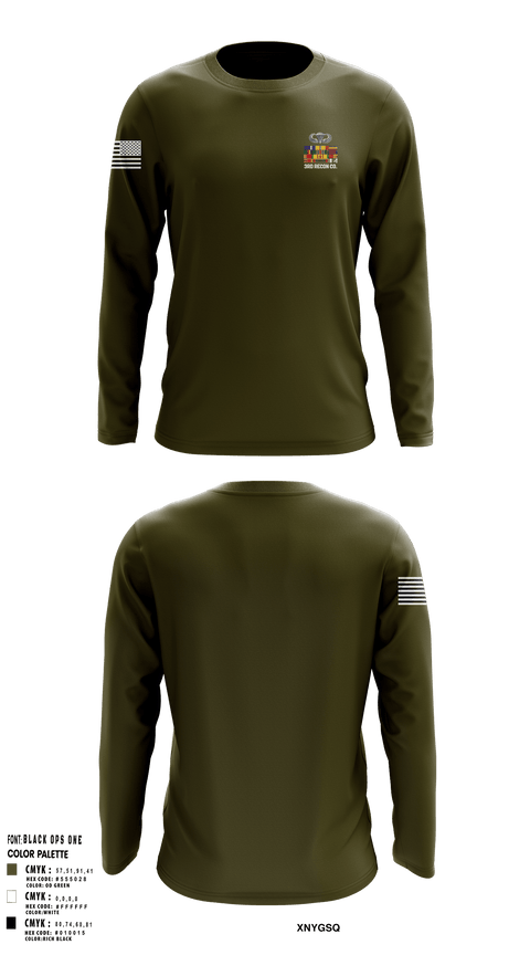 Long Sleeve Performance Shirt, B Co. 3rd Recon Bn Force Reconnaissance, Marines, Teamtime, Team time, sublimation, custom sports apparel, team uniforms, spirit wear, spiritwear, sports uniforms, custom shirts, team store, custom team store, fundraiser sports, apparel fundraiser