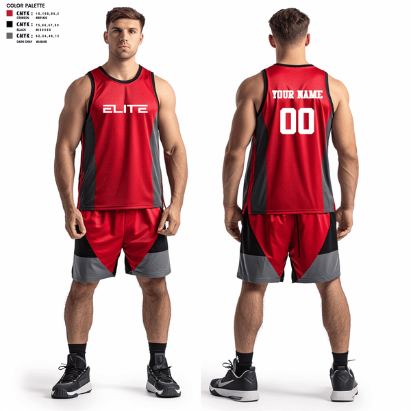 Basketball Uniform, Ildar Elite, Men's Basketball, Teamtime, Team time, sublimation, custom sports apparel, team uniforms, spirit wear, spiritwear, sports uniforms, custom shirts, team store, custom team store, fundraiser sports, apparel fundraiser