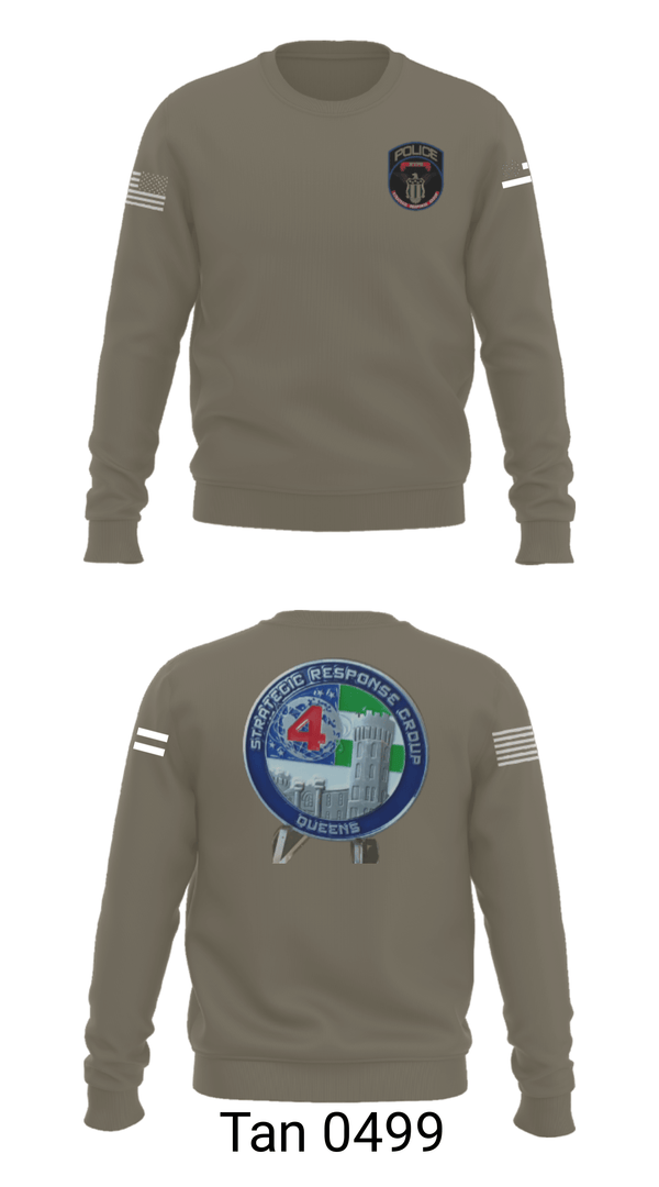 Crew Neck Sweatshirt, SRG 4, Police, Teamtime, Team time, sublimation, custom sports apparel, team uniforms, spirit wear, spiritwear, sports uniforms, custom shirts, team store, custom team store, fundraiser sports, apparel fundraiser