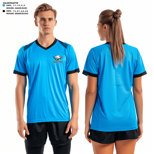 Women's Short Sleeve Vneck Shirt, IKE, Men's Soccer, Teamtime, Team time, sublimation, custom sports apparel, team uniforms, spirit wear, spiritwear, sports uniforms, custom shirts, team store, custom team store, fundraiser sports, apparel fundraiser