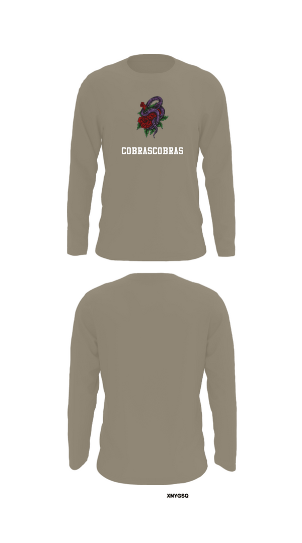 Long Sleeve Performance Shirt, CobrasCobras, Swimming, Teamtime, Team time, sublimation, custom sports apparel, team uniforms, spirit wear, spiritwear, sports uniforms, custom shirts, team store, custom team store, fundraiser sports, apparel fundraiser