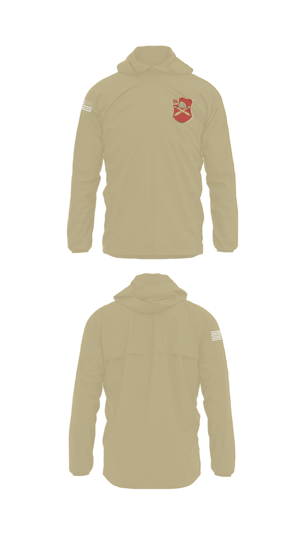Windbreaker, Bravo Battery, 6th Battalion, 10th Field Artillery, , Teamtime, Team time, sublimation, custom sports apparel, team uniforms, spirit wear, spiritwear, sports uniforms, custom shirts, team store, custom team store, fundraiser sports, apparel fundraiser