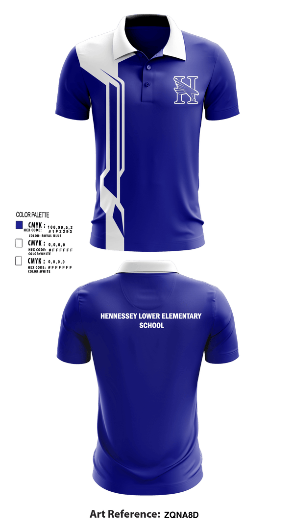 Short Sleeve Performance Polo, Hennessey Lower Elementary School, Spirit Store, Teamtime, Team time, sublimation, custom sports apparel, team uniforms, spirit wear, spiritwear, sports uniforms, custom shirts, team store, custom team store, fundraiser sports, apparel fundraiser
