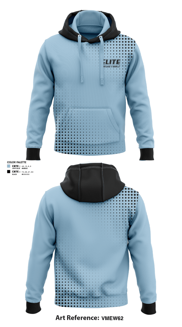 Hoodie, Elite, Men's Basketball, Teamtime, Team time, sublimation, custom sports apparel, team uniforms, spirit wear, spiritwear, sports uniforms, custom shirts, team store, custom team store, fundraiser sports, apparel fundraiser