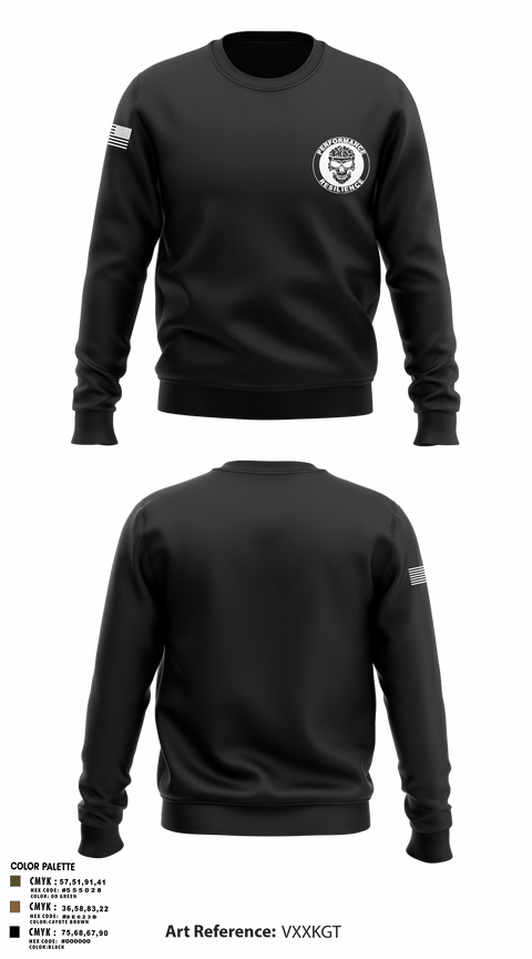 Crew Neck Sweatshirt, R2 Performance center, Army, Teamtime, Team time, sublimation, custom sports apparel, team uniforms, spirit wear, spiritwear, sports uniforms, custom shirts, team store, custom team store, fundraiser sports, apparel fundraiser