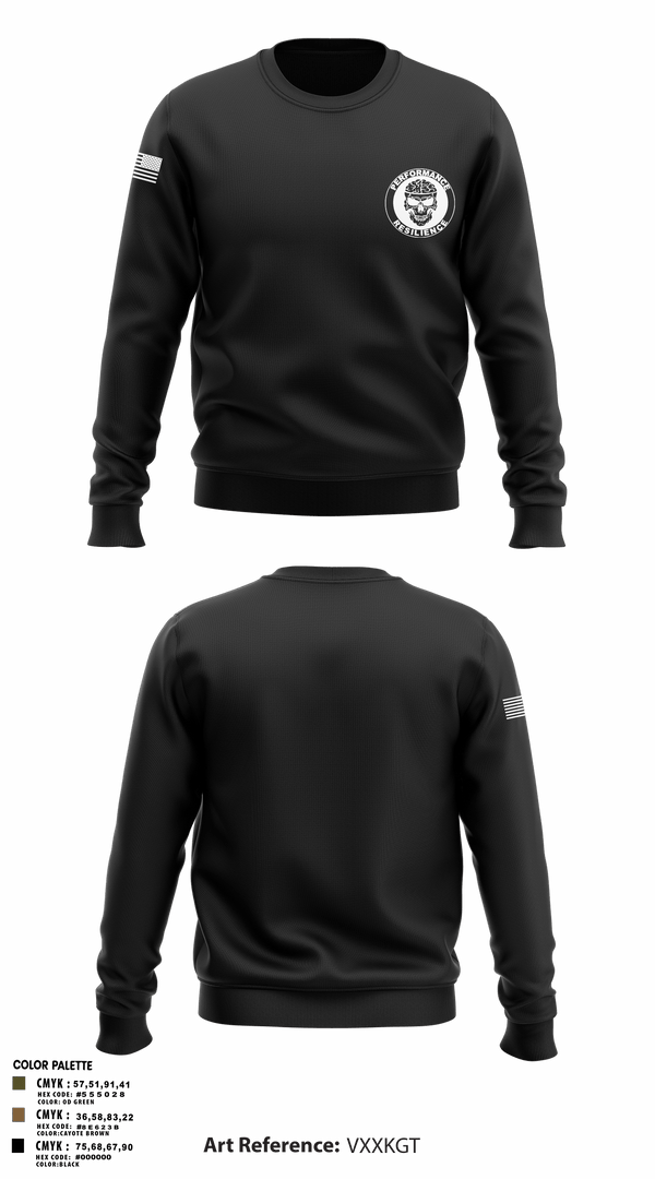 Crew Neck Sweatshirt, R2 Performance center, Army, Teamtime, Team time, sublimation, custom sports apparel, team uniforms, spirit wear, spiritwear, sports uniforms, custom shirts, team store, custom team store, fundraiser sports, apparel fundraiser
