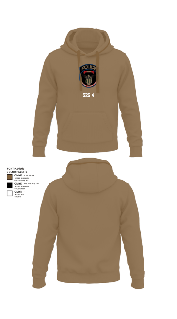 Hoodie, SRG 4, Police, Teamtime, Team time, sublimation, custom sports apparel, team uniforms, spirit wear, spiritwear, sports uniforms, custom shirts, team store, custom team store, fundraiser sports, apparel fundraiser