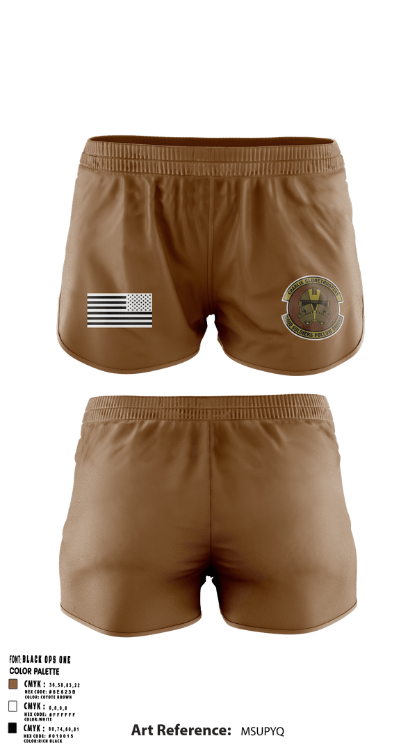 Ranger Panties, 509 SFS, , Teamtime, Team time, sublimation, custom sports apparel, team uniforms, spirit wear, spiritwear, sports uniforms, custom shirts, team store, custom team store, fundraiser sports, apparel fundraiser