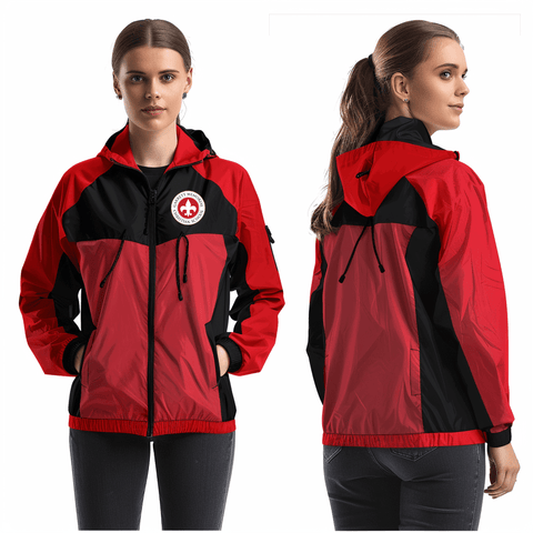 Windbreaker, Garrett Memorial Christian School Volleyball, Women's Volleyball, Teamtime, Team time, sublimation, custom sports apparel, team uniforms, spirit wear, spiritwear, sports uniforms, custom shirts, team store, custom team store, fundraiser sports, apparel fundraiser