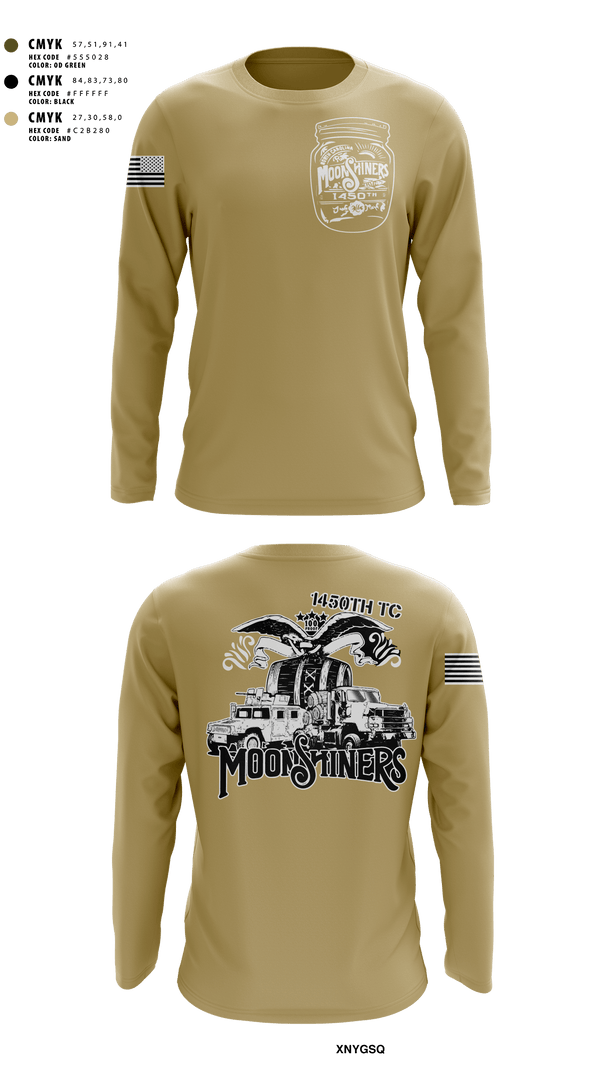 Long Sleeve Performance Shirt, 1450th TC, Army, Teamtime, Team time, sublimation, custom sports apparel, team uniforms, spirit wear, spiritwear, sports uniforms, custom shirts, team store, custom team store, fundraiser sports, apparel fundraiser