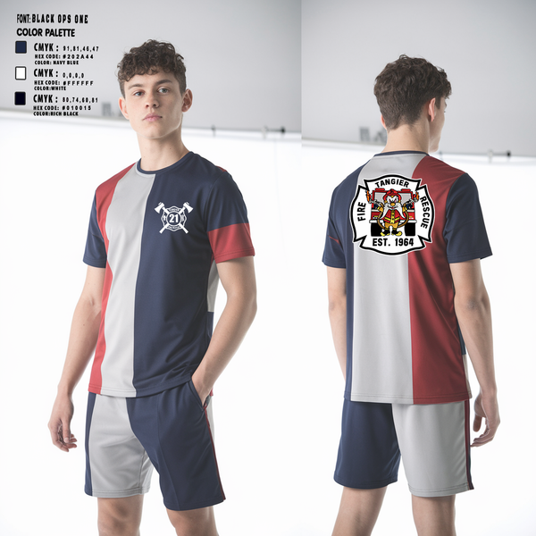 Short Sleeve Performance Shirt, TANGIER VOL FIRE DEPT, , Teamtime, Team time, sublimation, custom sports apparel, team uniforms, spirit wear, spiritwear, sports uniforms, custom shirts, team store, custom team store, fundraiser sports, apparel fundraiser