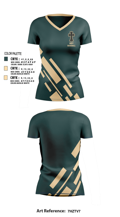 Women's Short Sleeve Vneck Shirt, grey, Baseball, Teamtime, Team time, sublimation, custom sports apparel, team uniforms, spirit wear, spiritwear, sports uniforms, custom shirts, team store, custom team store, fundraiser sports, apparel fundraiser