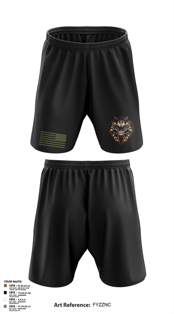Athletic Shorts With Pockets, 501st BSBWolfpack, Army, Teamtime, Team time, sublimation, custom sports apparel, team uniforms, spirit wear, spiritwear, sports uniforms, custom shirts, team store, custom team store, fundraiser sports, apparel fundraiser