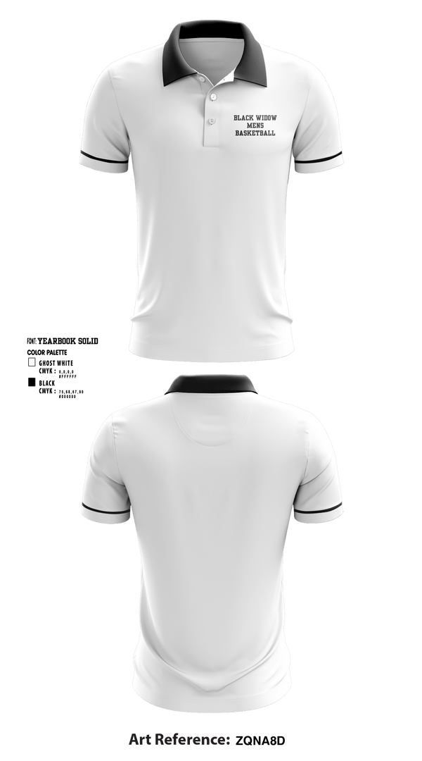Short Sleeve Performance Polo, Black widow, Men's Basketball, Teamtime, Team time, sublimation, custom sports apparel, team uniforms, spirit wear, spiritwear, sports uniforms, custom shirts, team store, custom team store, fundraiser sports, apparel fundraiser