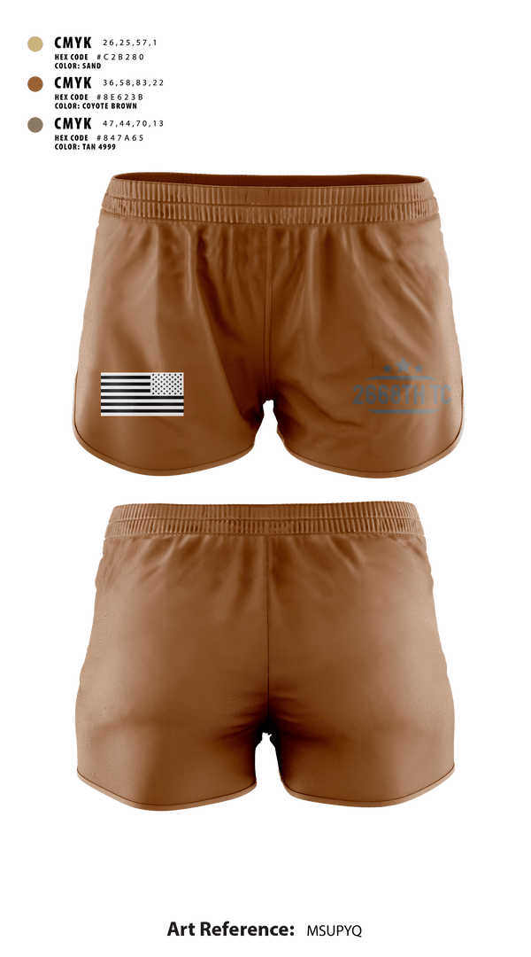 Ranger Panties, 2668th TC, National Guard, Teamtime, Team time, sublimation, custom sports apparel, team uniforms, spirit wear, spiritwear, sports uniforms, custom shirts, team store, custom team store, fundraiser sports, apparel fundraiser