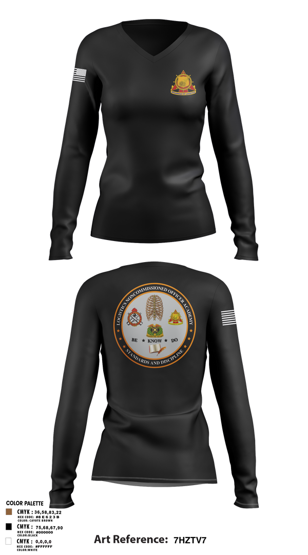 Women's Long Sleeve Vneck Shirt, LNCOA, , Teamtime, Team time, sublimation, custom sports apparel, team uniforms, spirit wear, spiritwear, sports uniforms, custom shirts, team store, custom team store, fundraiser sports, apparel fundraiser