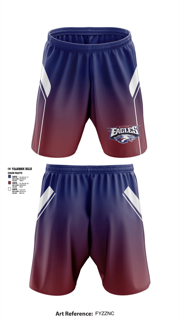 Athletic Shorts With Pockets, Milford Eagles Pop Warner Football and Cheer, Football, Teamtime, Team time, sublimation, custom sports apparel, team uniforms, spirit wear, spiritwear, sports uniforms, custom shirts, team store, custom team store, fundraiser sports, apparel fundraiser