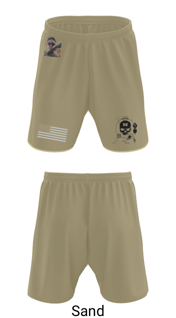 Athletic Shorts With Pockets, 374TH CECI, Army, Teamtime, Team time, sublimation, custom sports apparel, team uniforms, spirit wear, spiritwear, sports uniforms, custom shirts, team store, custom team store, fundraiser sports, apparel fundraiser