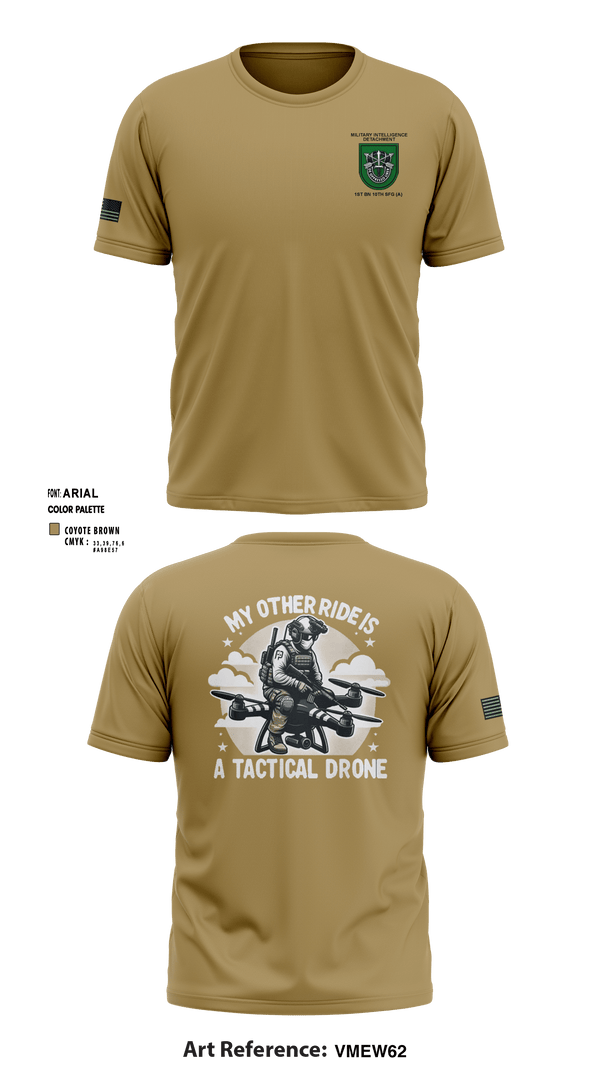 Short Sleeve Performance Shirt, MID 1-10 SFG (A), Army, Teamtime, Team time, sublimation, custom sports apparel, team uniforms, spirit wear, spiritwear, sports uniforms, custom shirts, team store, custom team store, fundraiser sports, apparel fundraiser