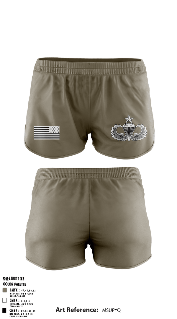 Ranger Panties, , Army, Teamtime, Team time, sublimation, custom sports apparel, team uniforms, spirit wear, spiritwear, sports uniforms, custom shirts, team store, custom team store, fundraiser sports, apparel fundraiser