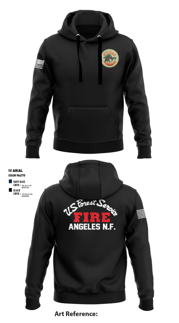 Hoodie, Chilao fire camp, Fire Department, Teamtime, Team time, sublimation, custom sports apparel, team uniforms, spirit wear, spiritwear, sports uniforms, custom shirts, team store, custom team store, fundraiser sports, apparel fundraiser