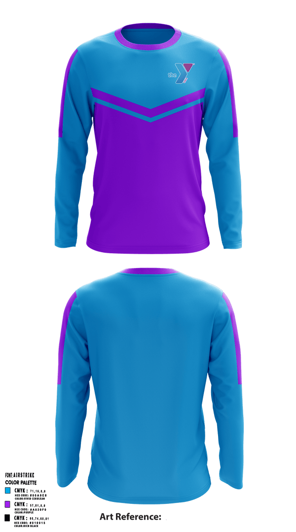 Long Sleeve Performance Shirt, Greenwood Family Ymca, Spirit Store, Teamtime, Team time, sublimation, custom sports apparel, team uniforms, spirit wear, spiritwear, sports uniforms, custom shirts, team store, custom team store, fundraiser sports, apparel fundraiser