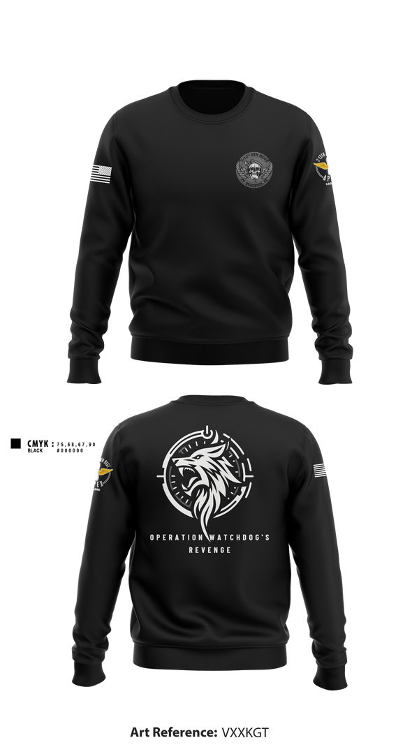 Crew Neck Sweatshirt, A Co, 2-13th AVN REGT, , Teamtime, Team time, sublimation, custom sports apparel, team uniforms, spirit wear, spiritwear, sports uniforms, custom shirts, team store, custom team store, fundraiser sports, apparel fundraiser