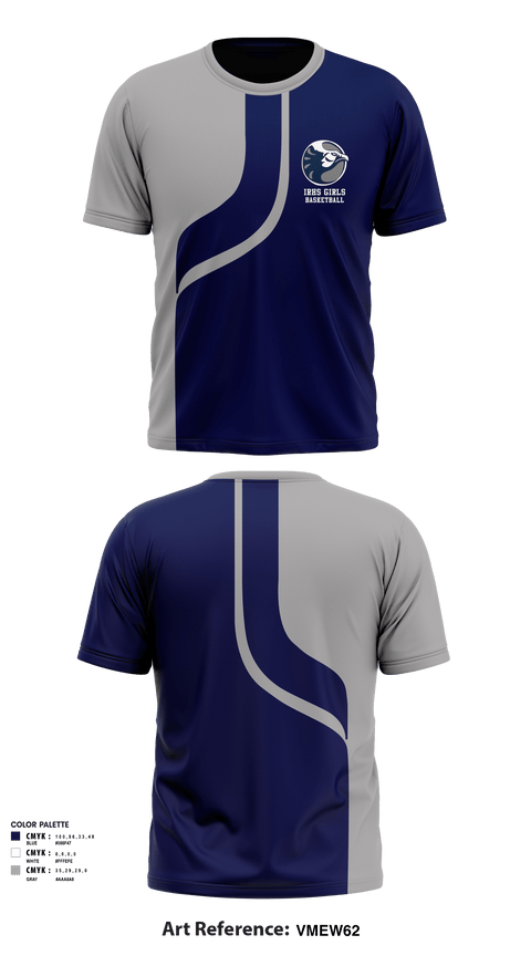 Short Sleeve Performance Shirt, IRHS Girls Basketball, Women's Basketball, Teamtime, Team time, sublimation, custom sports apparel, team uniforms, spirit wear, spiritwear, sports uniforms, custom shirts, team store, custom team store, fundraiser sports, apparel fundraiser