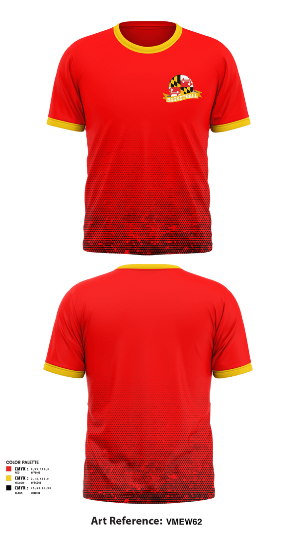 Short Sleeve Performance Shirt, Mid Maryland Boys Basketball, Men's Basketball, Teamtime, Team time, sublimation, custom sports apparel, team uniforms, spirit wear, spiritwear, sports uniforms, custom shirts, team store, custom team store, fundraiser sports, apparel fundraiser