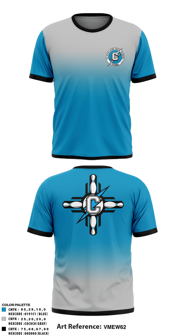 Short Sleeve Performance Shirt, Cleveland Storm, Bowling, Teamtime, Team time, sublimation, custom sports apparel, team uniforms, spirit wear, spiritwear, sports uniforms, custom shirts, team store, custom team store, fundraiser sports, apparel fundraiser