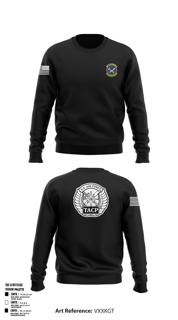 Crew Neck Sweatshirt, , Air Force, Teamtime, Team time, sublimation, custom sports apparel, team uniforms, spirit wear, spiritwear, sports uniforms, custom shirts, team store, custom team store, fundraiser sports, apparel fundraiser