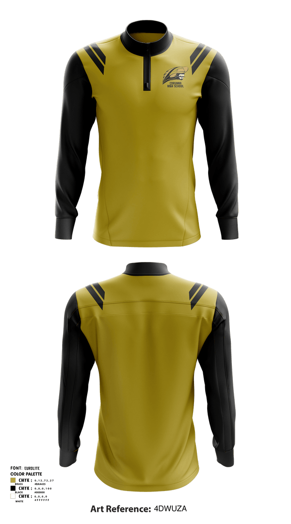 Quarter Zip Jacket, Corunna High School Wrestling, Wrestling, Teamtime, Team time, sublimation, custom sports apparel, team uniforms, spirit wear, spiritwear, sports uniforms, custom shirts, team store, custom team store, fundraiser sports, apparel fundraiser