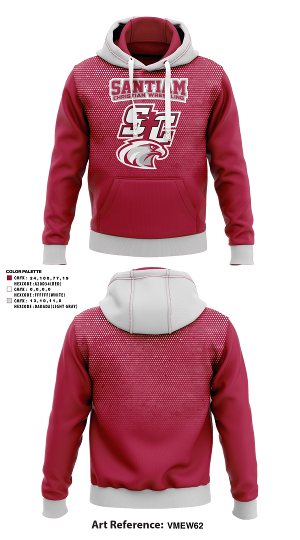 Hoodie, Santiam Christian School Wrestling, Wrestling, Teamtime, Team time, sublimation, custom sports apparel, team uniforms, spirit wear, spiritwear, sports uniforms, custom shirts, team store, custom team store, fundraiser sports, apparel fundraiser