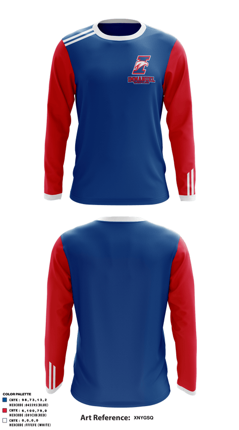 Long Sleeve Performance Shirt, Immanuel High School Wrestling, Wrestling, Teamtime, Team time, sublimation, custom sports apparel, team uniforms, spirit wear, spiritwear, sports uniforms, custom shirts, team store, custom team store, fundraiser sports, apparel fundraiser
