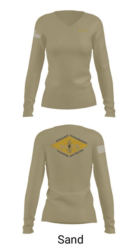 Women's Long Sleeve Vneck Shirt, , National Guard, Teamtime, Team time, sublimation, custom sports apparel, team uniforms, spirit wear, spiritwear, sports uniforms, custom shirts, team store, custom team store, fundraiser sports, apparel fundraiser