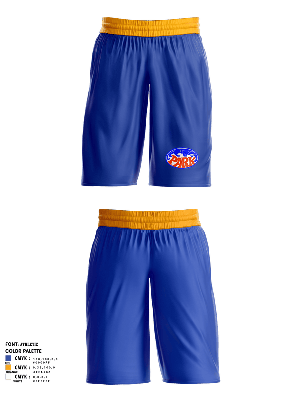 Womens Basketball Shorts, Washington Park High School Basketball, Women's Basketball, Teamtime, Team time, sublimation, custom sports apparel, team uniforms, spirit wear, spiritwear, sports uniforms, custom shirts, team store, custom team store, fundraiser sports, apparel fundraiser