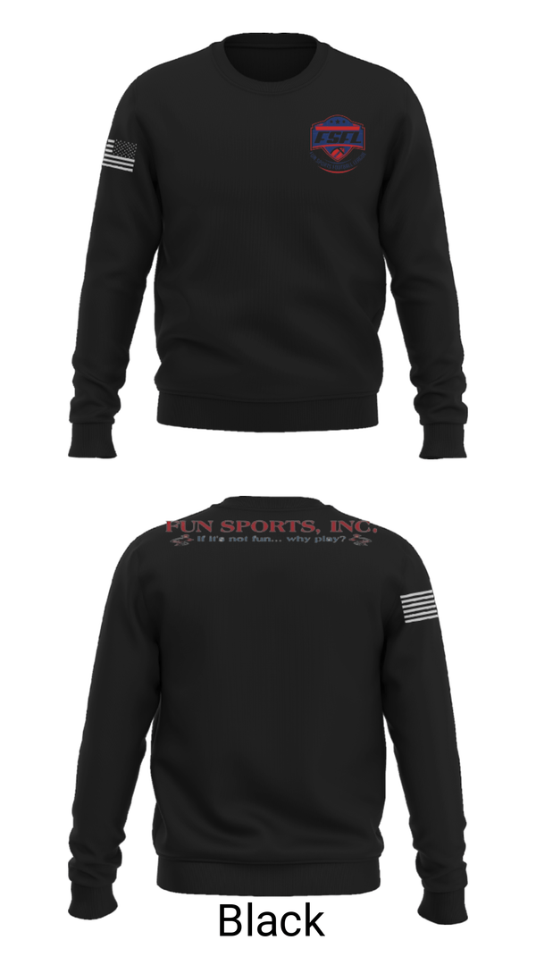 Crew Neck Sweatshirt, Fun Sports, Football, Teamtime, Team time, sublimation, custom sports apparel, team uniforms, spirit wear, spiritwear, sports uniforms, custom shirts, team store, custom team store, fundraiser sports, apparel fundraiser