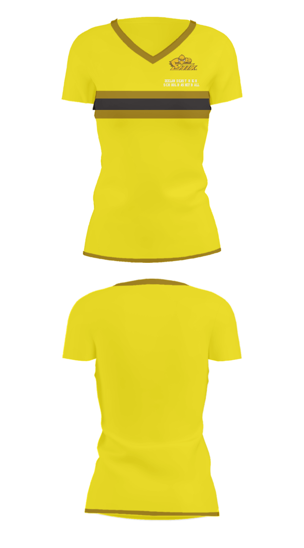 Women's Short Sleeve Vneck Shirt, Zeeland East High School Basketball, Men's Basketball, Teamtime, Team time, sublimation, custom sports apparel, team uniforms, spirit wear, spiritwear, sports uniforms, custom shirts, team store, custom team store, fundraiser sports, apparel fundraiser