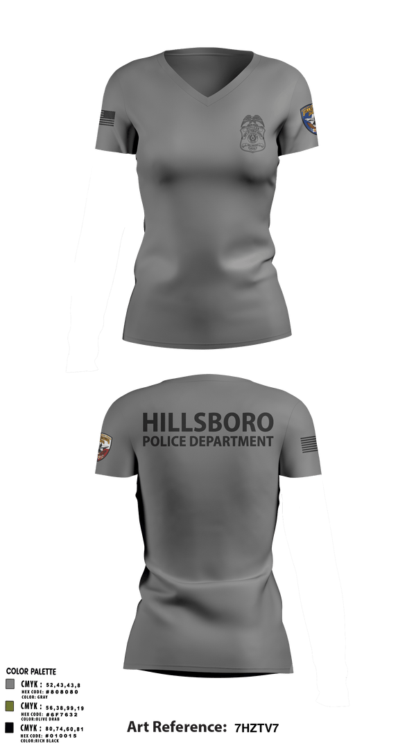 Women's Short Sleeve Vneck Shirt, , Police, Teamtime, Team time, sublimation, custom sports apparel, team uniforms, spirit wear, spiritwear, sports uniforms, custom shirts, team store, custom team store, fundraiser sports, apparel fundraiser