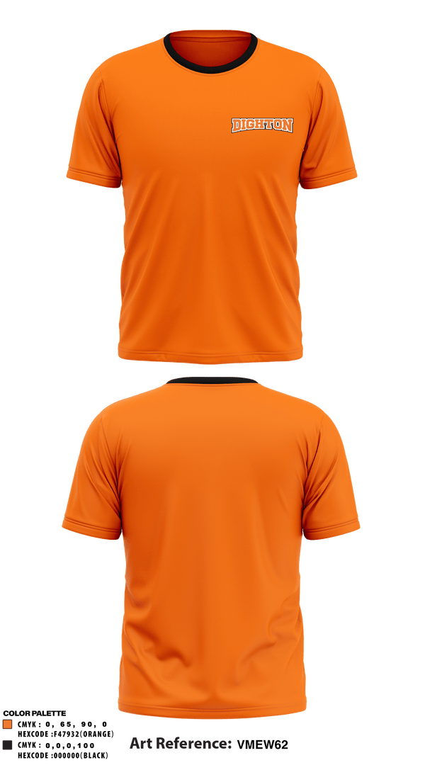 Short Sleeve Performance Shirt, Dighton High School, Spirit Store, Teamtime, Team time, sublimation, custom sports apparel, team uniforms, spirit wear, spiritwear, sports uniforms, custom shirts, team store, custom team store, fundraiser sports, apparel fundraiser