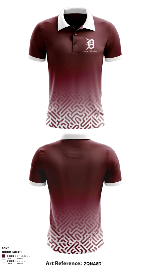 Short Sleeve Performance Polo, Deshler High School, Spirit Store, Teamtime, Team time, sublimation, custom sports apparel, team uniforms, spirit wear, spiritwear, sports uniforms, custom shirts, team store, custom team store, fundraiser sports, apparel fundraiser