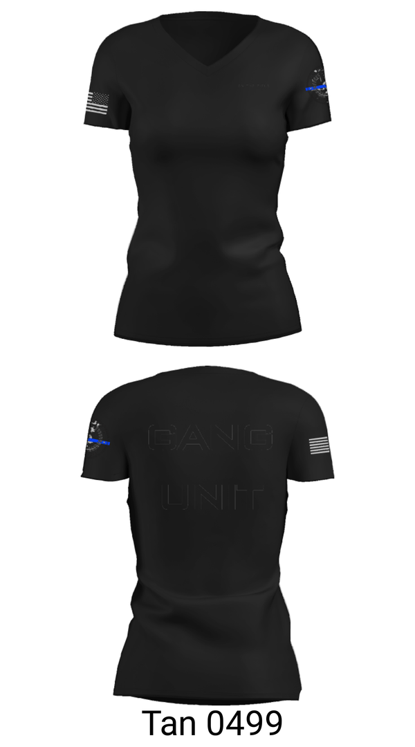 Women's Short Sleeve Vneck Shirt, , Police, Teamtime, Team time, sublimation, custom sports apparel, team uniforms, spirit wear, spiritwear, sports uniforms, custom shirts, team store, custom team store, fundraiser sports, apparel fundraiser