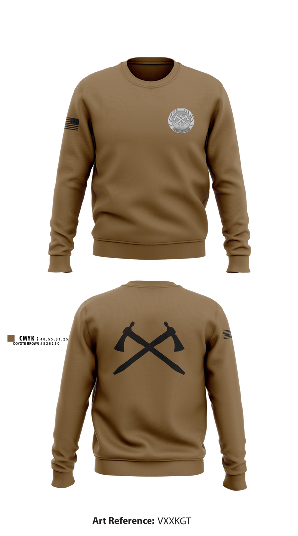 Crew Neck Sweatshirt, A/92 ÇA, Army, Teamtime, Team time, sublimation, custom sports apparel, team uniforms, spirit wear, spiritwear, sports uniforms, custom shirts, team store, custom team store, fundraiser sports, apparel fundraiser